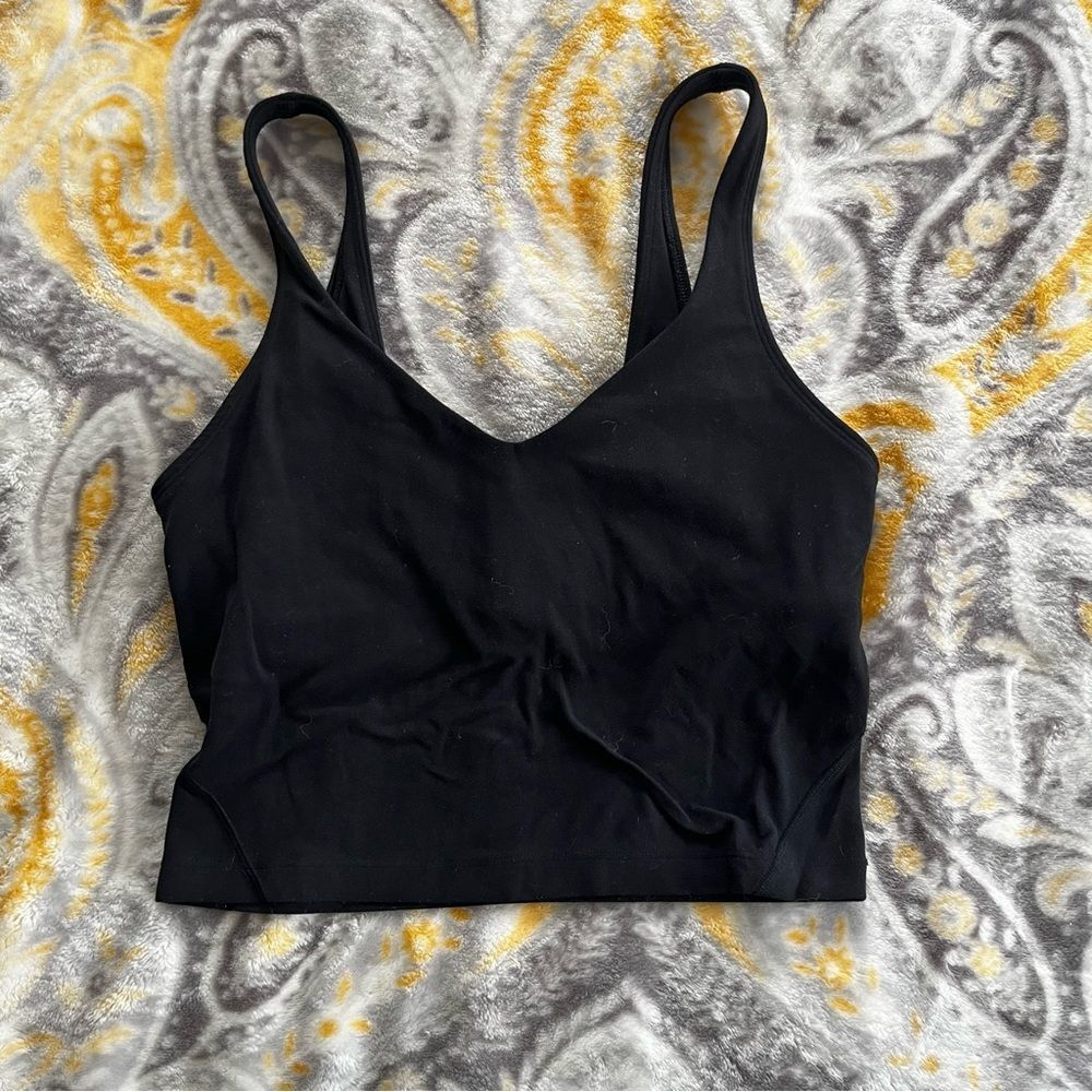 Lululemon black align tank size 4